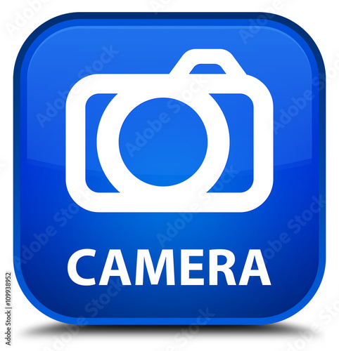 Camera blue square button