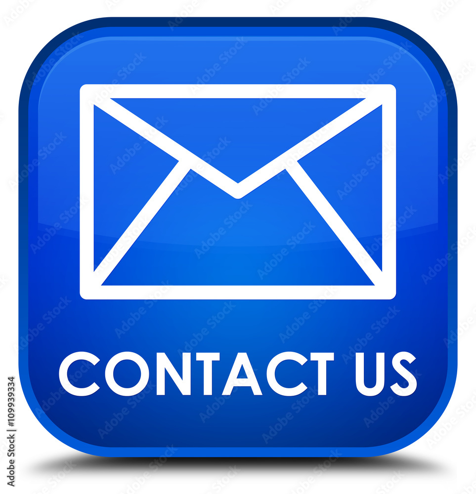 Contact us (email icon) blue square button Contact us (email icon) blue square button