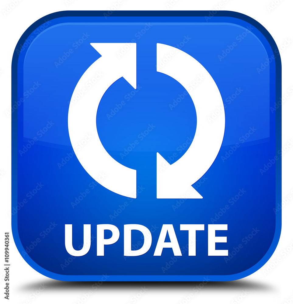 Update blue square button Update blue square button