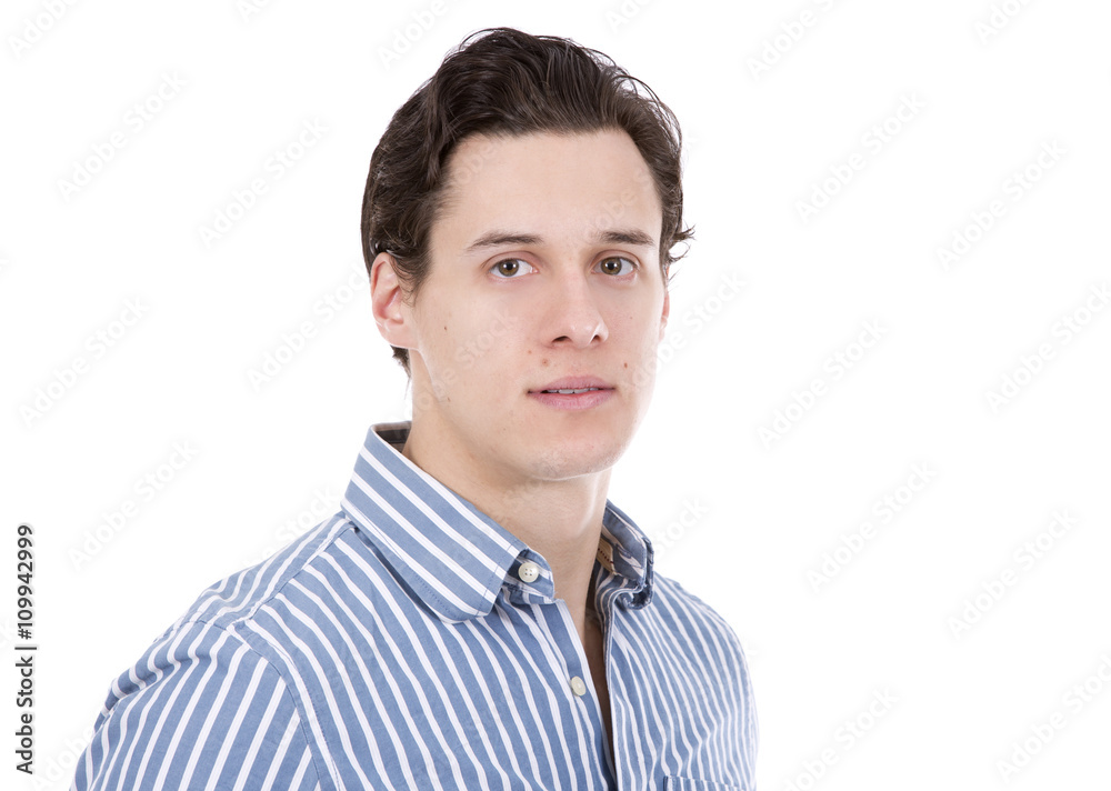 successful businessman on white successful businessman on white