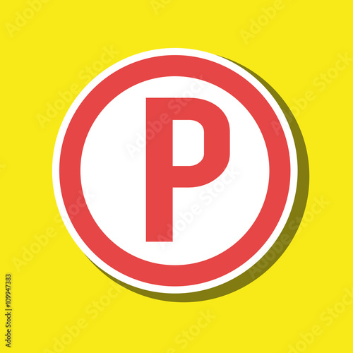 parking sign design 