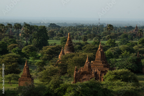 old pagoda in bagan is landmyanmmark who travel to myanmar want to see the architecture of them