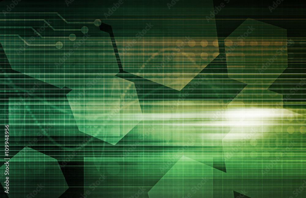 Obraz premium Cybernetics