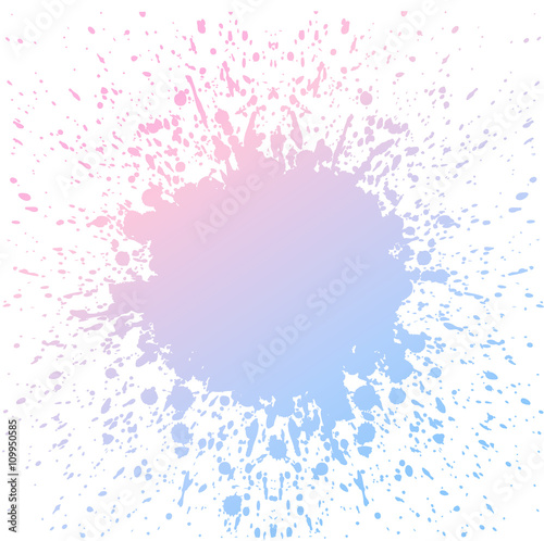 Rose quartz and serenity background with place for your text. Vector illustration with colors of the year.