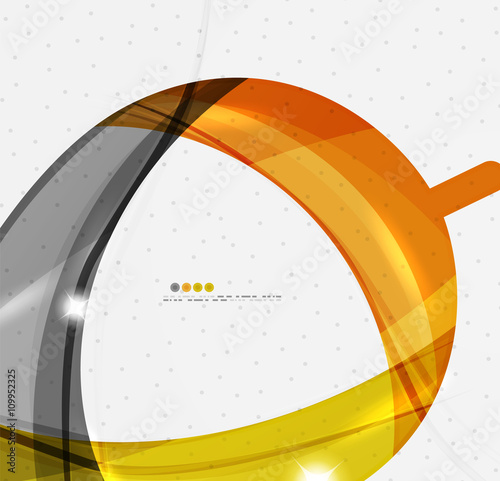 Shiny wave modern motion template