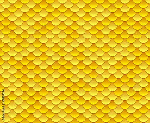 Golden scale pattern