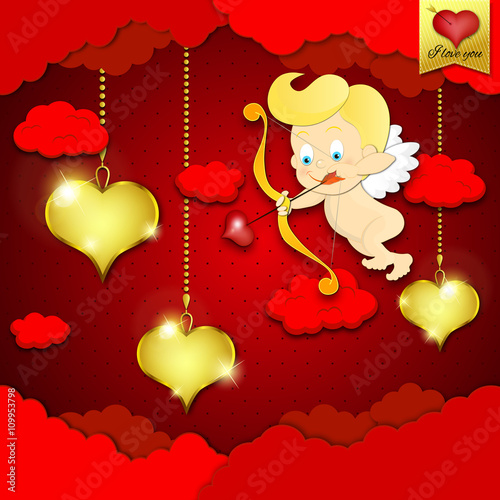 Cupid angel love