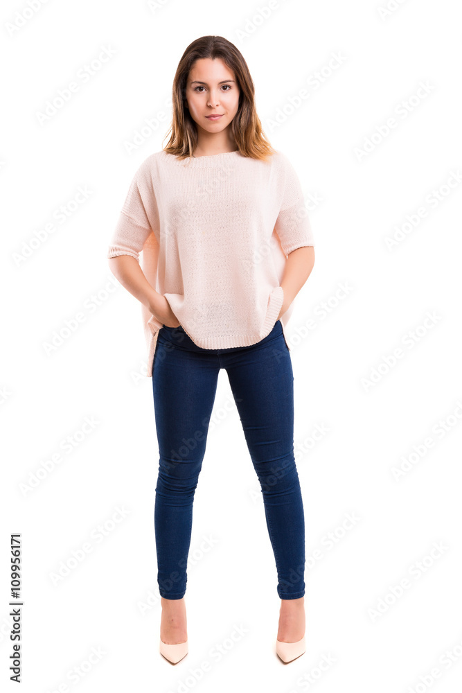 Obraz premium Young and beautiful