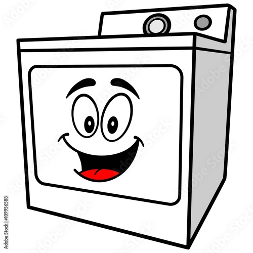 Clothes Dryer Mascot