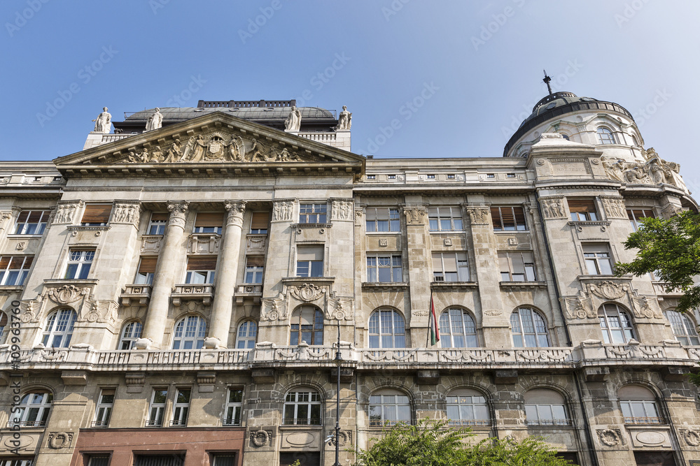 Ministry Of Internal Affairs building in Budapest, Hungary.