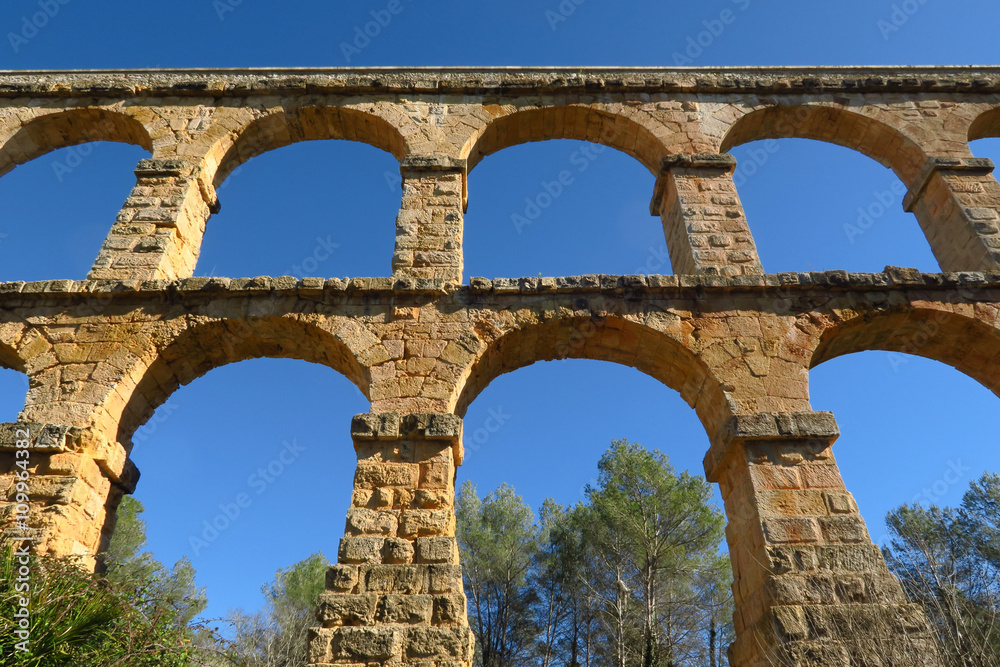 Pont del Diable, acueducto romano en Tarragona, Catalunya