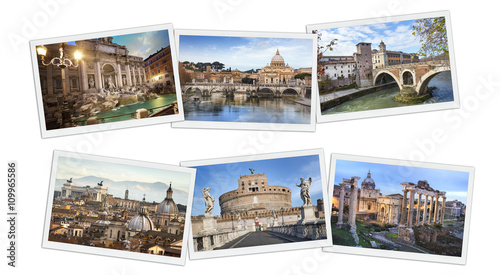 Canvas Print Photographies de Vacances Rome