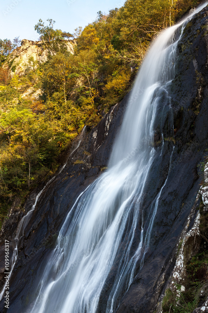 Aber Falls in autumn