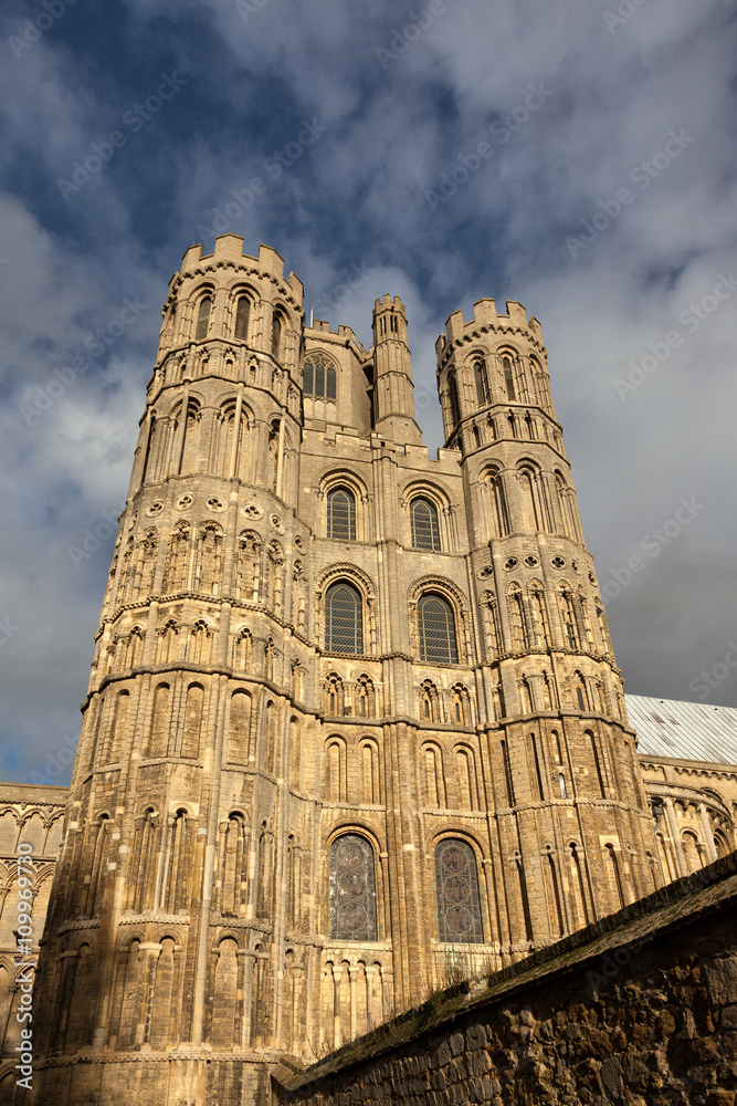 Exterior view of Ely Cathedral