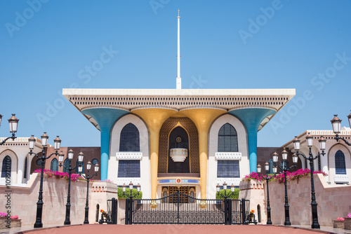 Al Alam Palace in Muscat, Oman