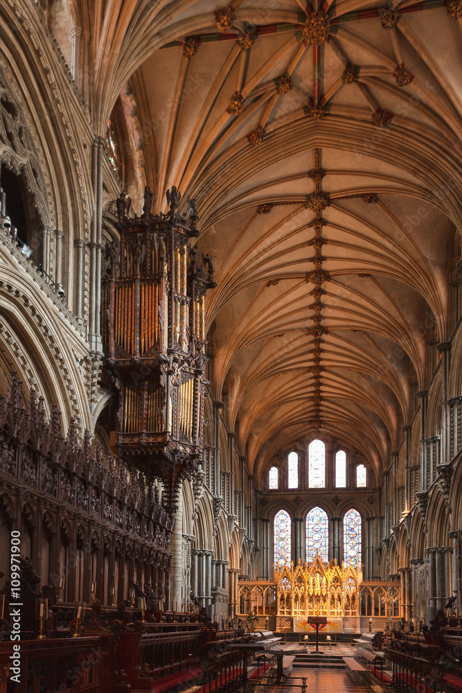 Interior view of Ely Cathedral