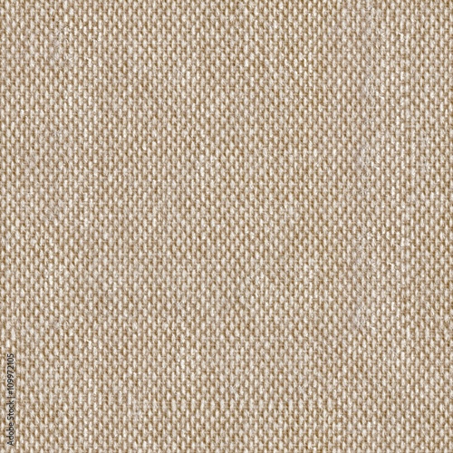 Texture canvas brown background. Seamless square texture. Tile ready.