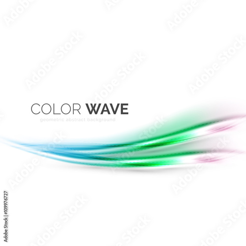 Shiny color wave