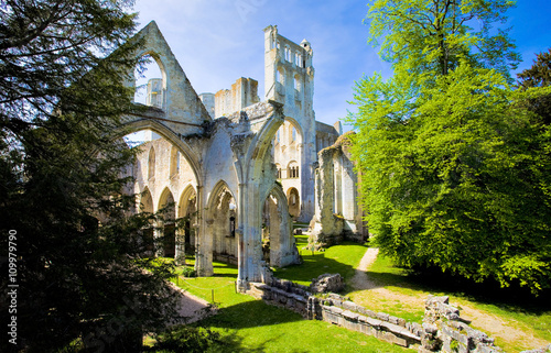 L'abbaye Saint-Pierre de Jumièges, Seine-Maritime, Normandie