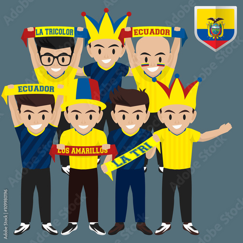 Soccer / Football Supporter / Fans of Ecuador National Team