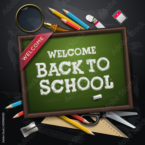 Back to school background