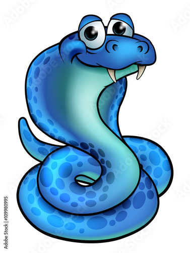 Cartoon Cobra Snake