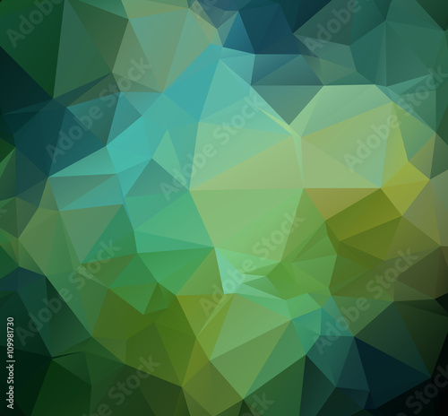 Triangles background, Geometric polygon pattern design