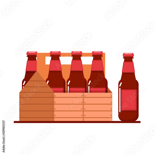 Сase of beer