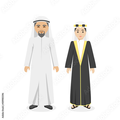 Saudi Arabia Traditional Clothes People