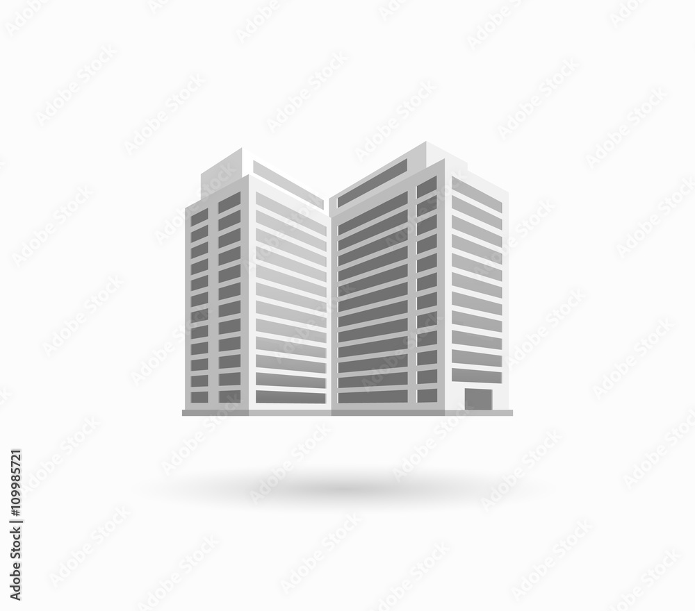 Skyscrapers House Building Icon Skyscrapers House Building Icon