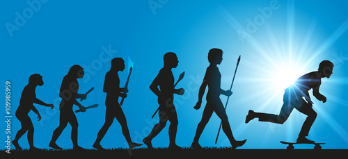 Skateur - Evolution