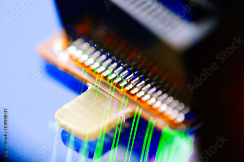 data science abstract background