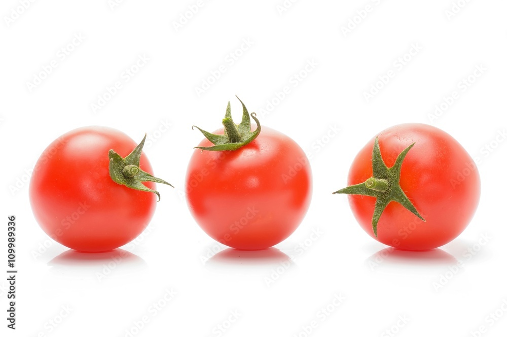 Tomatoes isolated on white background Tomatoes isolated on white background