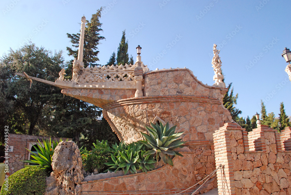 Obraz premium Colomares castle, Andalucia