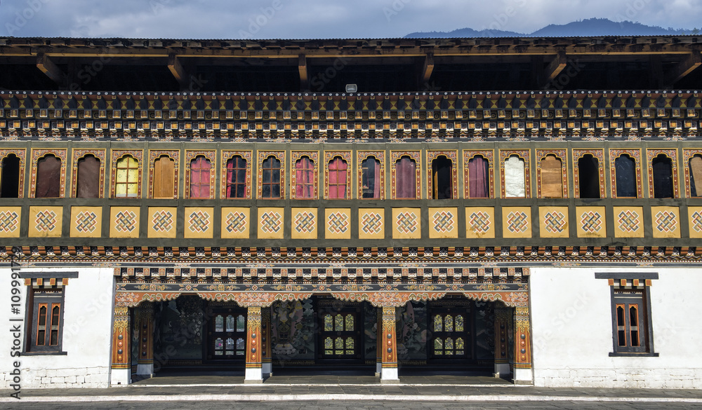 Tashichho Dzong, Thimphu, Bhutan - the most respectful Dzong in Thimphu