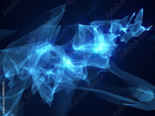 Abstract blue background hi tech motion design cosmic glow lighting effects dynamic energy futuristic science sci fi wallpaper shiny wave 