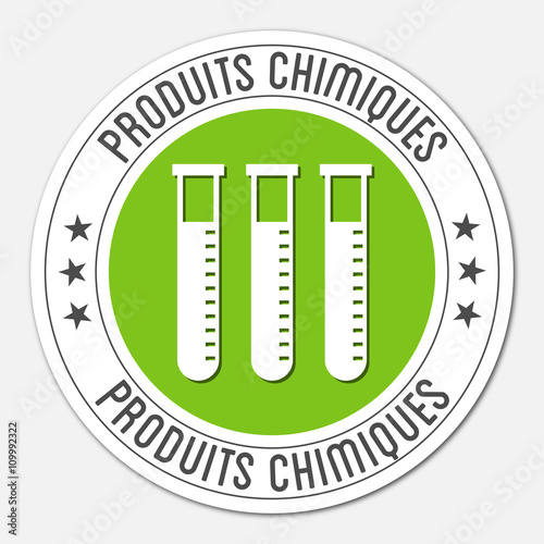 Logo produits chimiques.