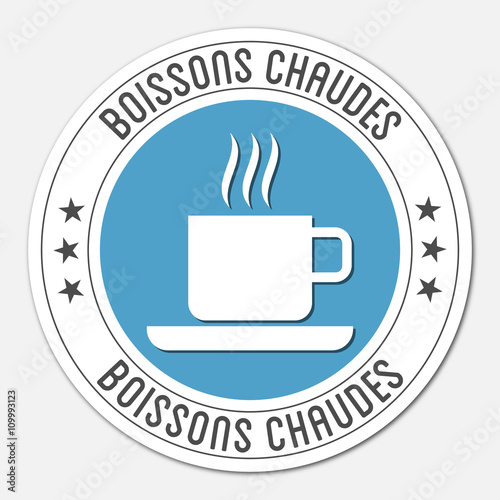 Logo boissons chaudes.
