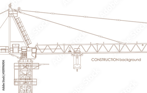 Industrial Crane Background