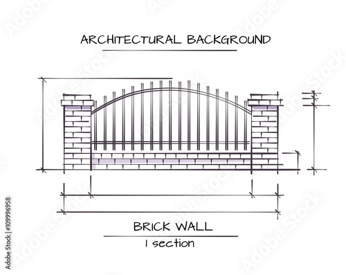 Vector Architectural Background