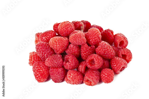 clusters of raspberry