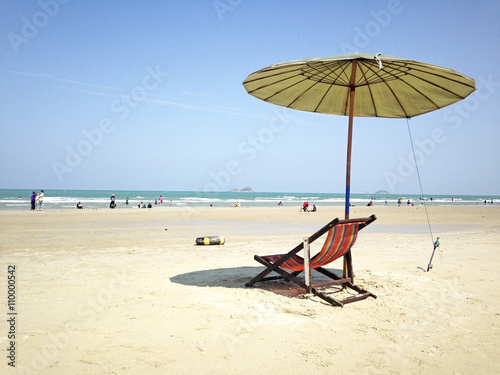 Tropical beach in Thailand.