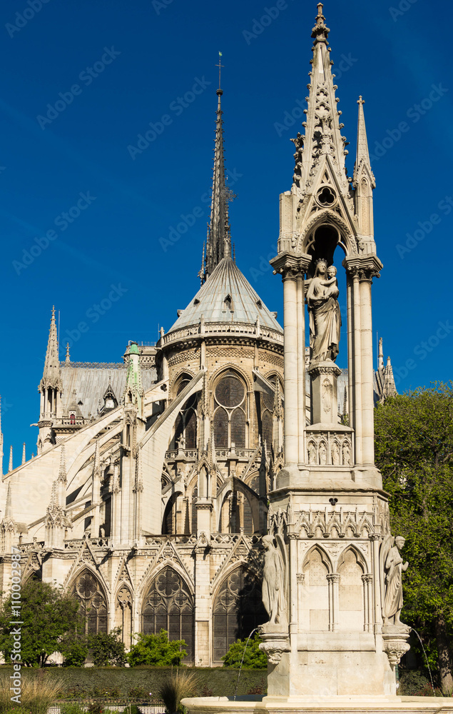 The catholic Notre Dame cathedral.