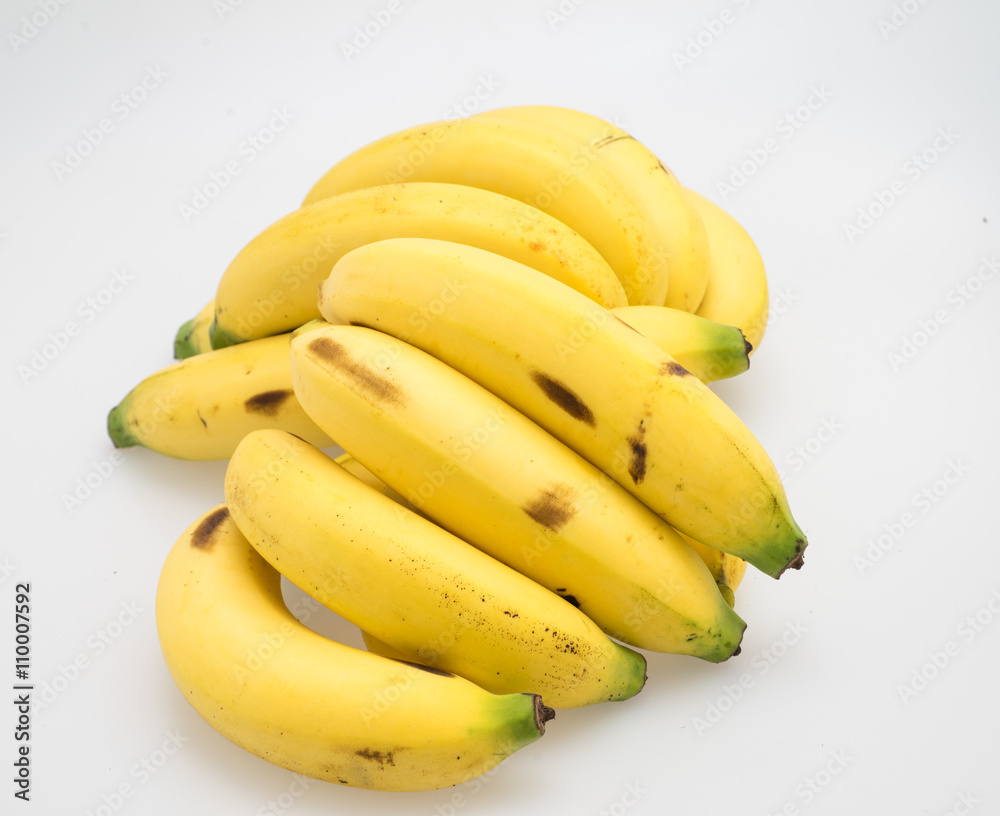  banana with white background