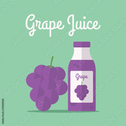 Grape Juice Bottle