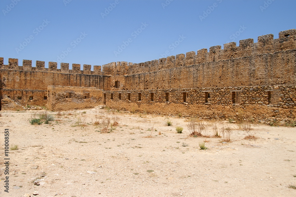 Venezianische Festung Frangokastello an der Südküste der Insel Kreta