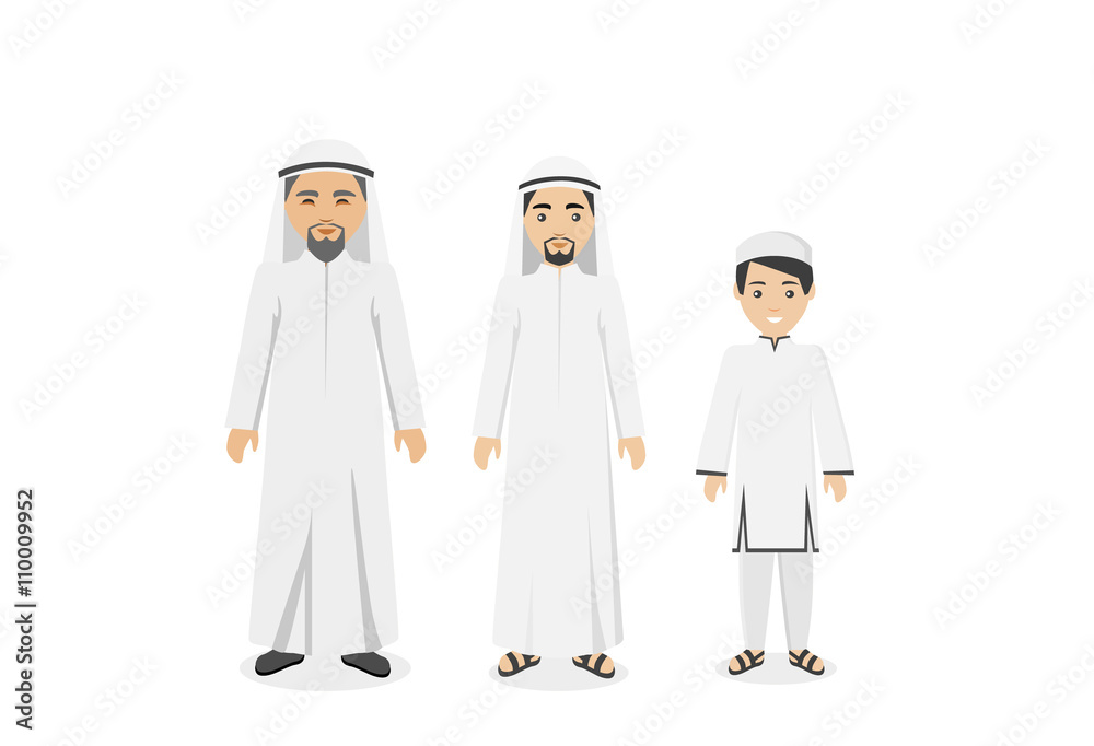 Saudi Arabia Traditional Clothes People Saudi Arabia Traditional Clothes People