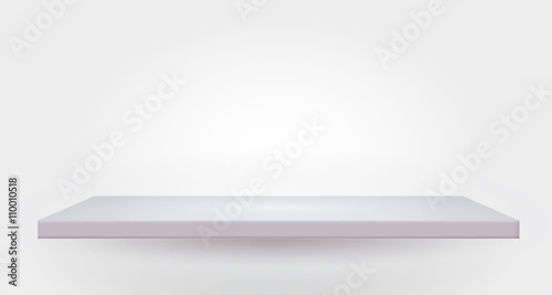 Empty shelves design