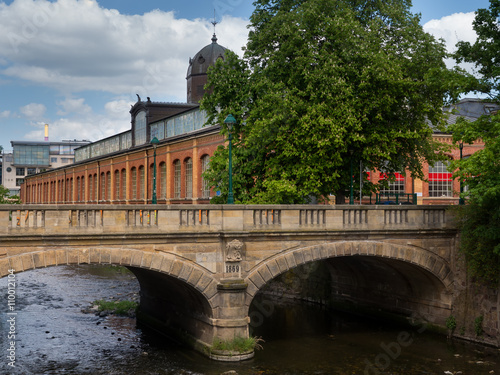 markthalle in chemnitz, sachsen
