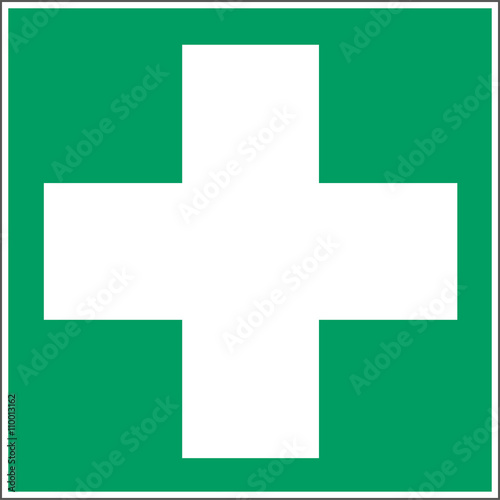 Schild Erste Hilfe Symbol photo